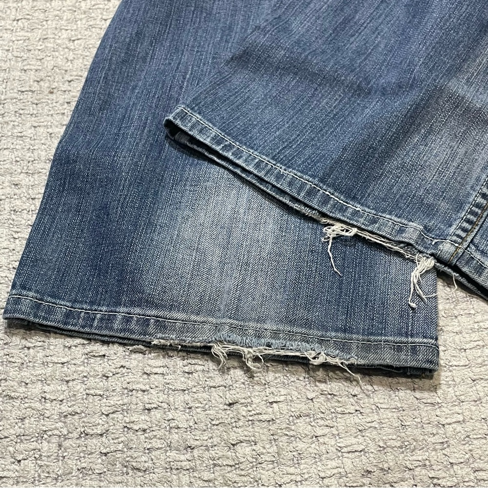 Adiktd Embroidered Pocket Denim Jeans Size 10/31 Western Cowgirl Bootcut - Picture 6 of 14